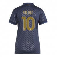 Camiseta Juventus Kenan Yildiz #10 Tercera Equipación Replica 2024-25 para mujer mangas cortas